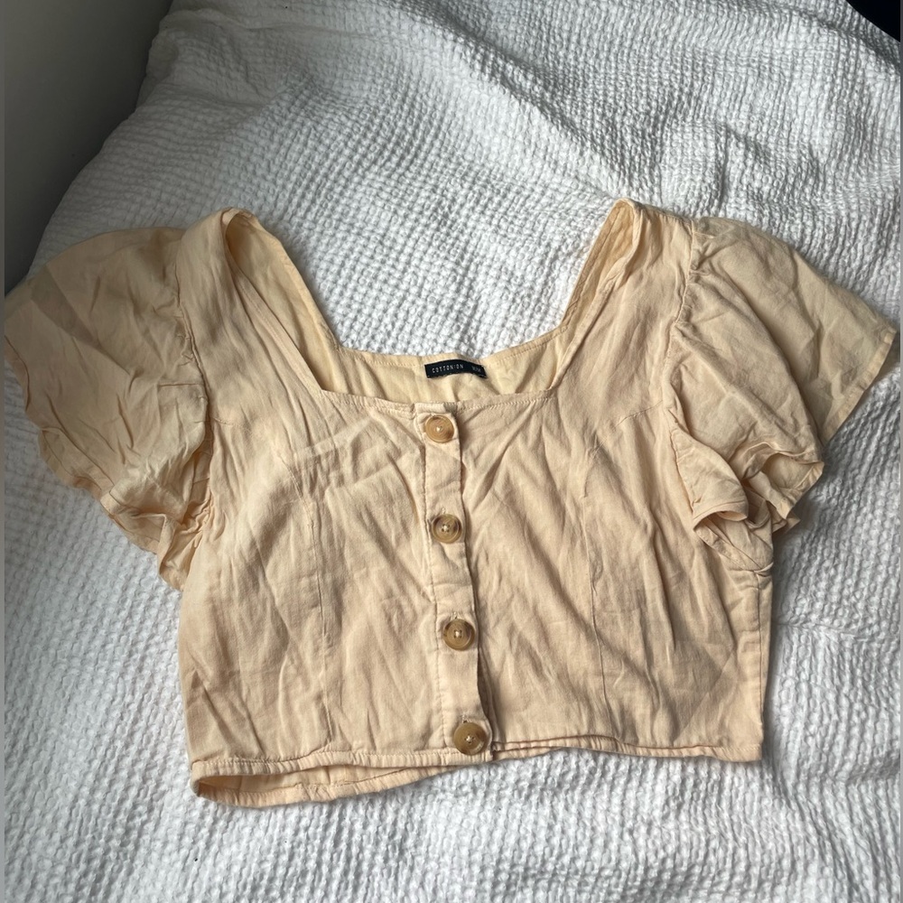 Cotton On women’s cropped blouse